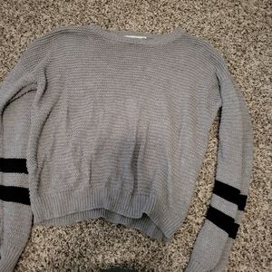 Grey nit sweater size M
